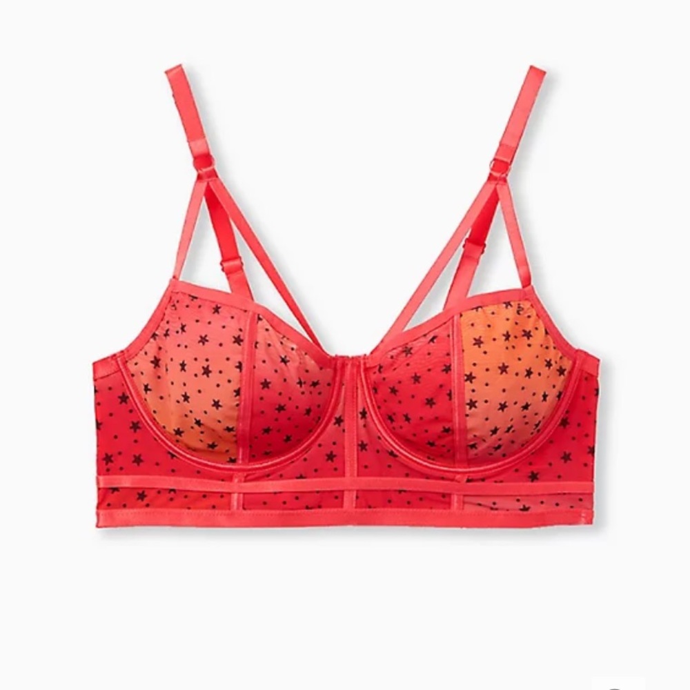 Torrid-Ombré Mesh lingerie (Top & bottom) NWT - Picture 5 of 14